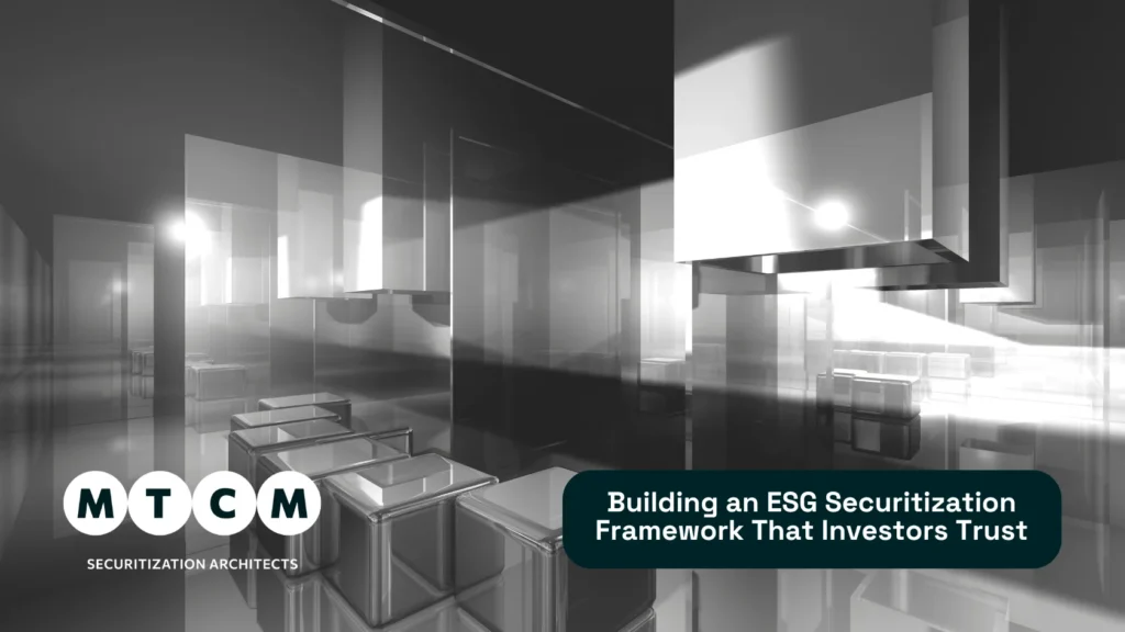 Building an ESG Securitization Framework That Investors Trust 